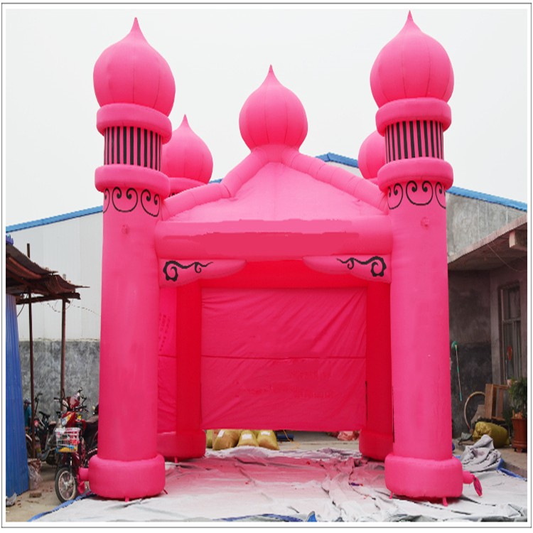 庐阳粉色帐篷